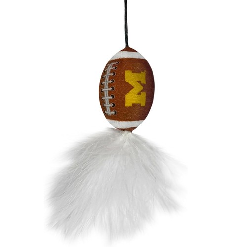 Pets First NCAA Cat Tunnel Tube Toy & Plush Football Toy Filled with Catnip - Picture 26 of 36