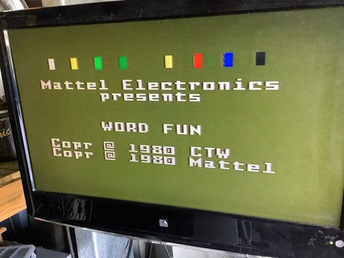 INTELLIVISION WORD FUN CARTRIDGE TESTED & WORKING GAME - Picture 3 of 4