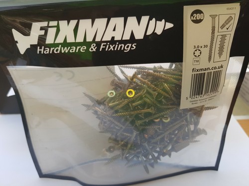 Goldstar Advanced Chipboard Screws Countersunk Free Thread Screw Fixing 30 x 30 - Picture 5 of 10