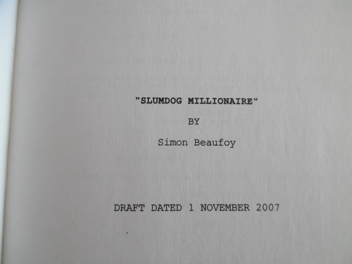 Slumdog Millionaire: The Shooting Script Screenplay by Simon Beaufoy - Picture 9 of 14