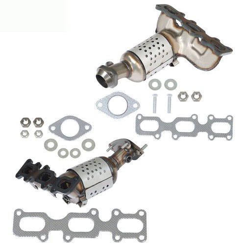 Manifold Catalytic Converter For Ford Taurus 3.5L Front Left & Right 2013-2019 - Picture 3 of 10