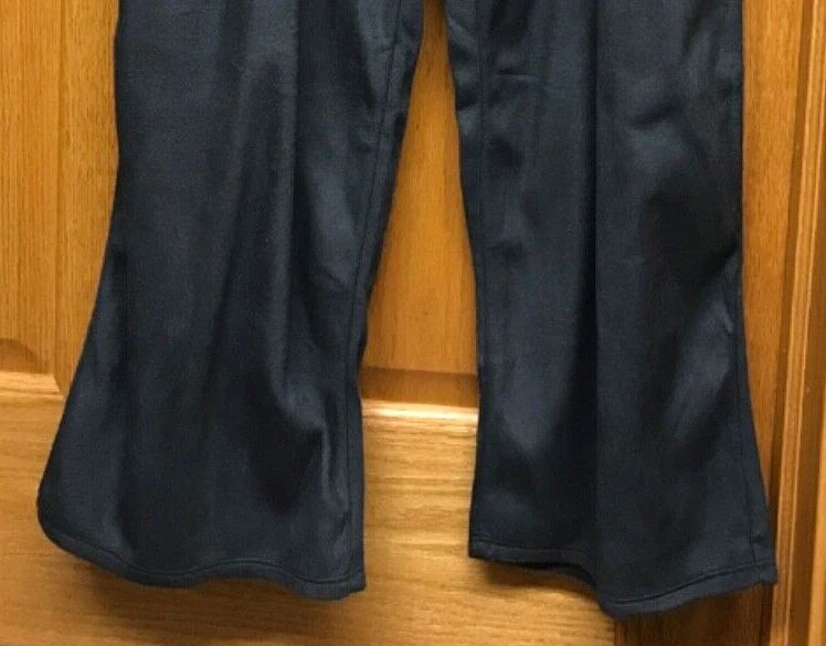 NWT Ellen Tracy Heather Blue Fleece Lounge Pants Large L - Изображение 3 из 3