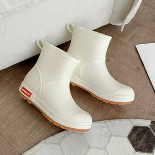 Women Men Wellington Waterproof Rain Boots Womens Mens Casual Outdoor Work - Picture 11 of 63