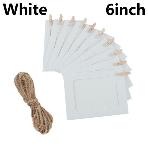 Rope Party Supplies DIY Craft Picture Cards Wall Hanging Photo Frame Handmade - Picture 15 of 15
