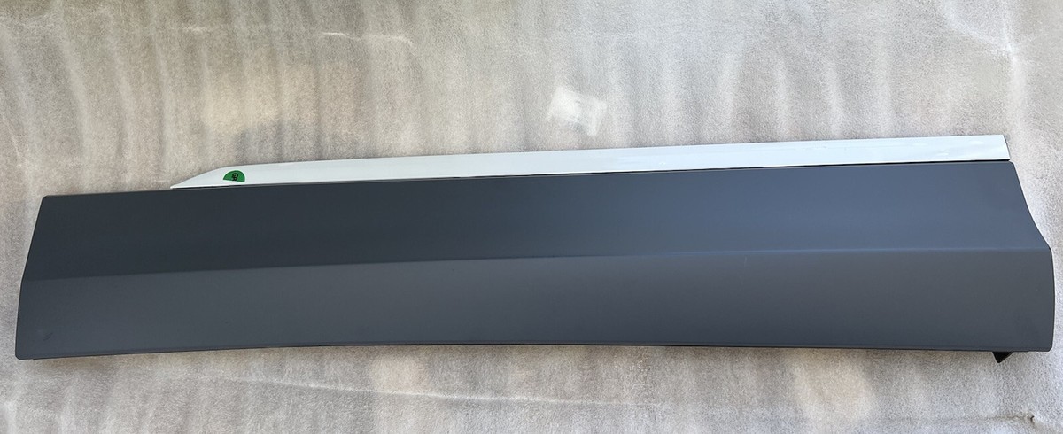 OEM NEW 18-23 VW TIGUAN R-LINE BLACK FRONT LH DOOR MOULDING