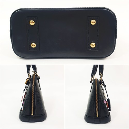 Authentic Louis Vuitton Alma BB Epi Flower Guaranteed Daily With Dust Bag LE435 - Picture 4 of 11