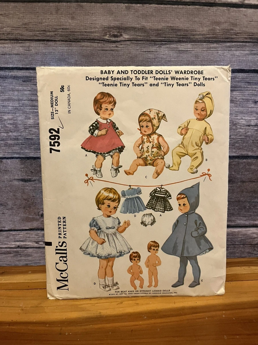 Vintage tiny tears doll clothes deals