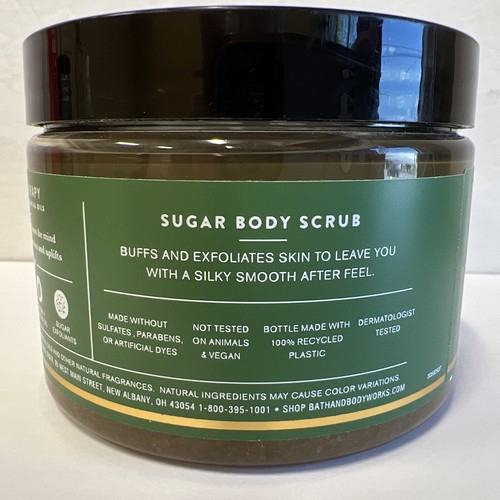 Bath and Body Works Aromatherapy EUCALYPTUS SPEARMINT Sugar Body Scrub 13 OZ - Picture 4 of 7