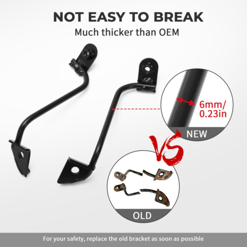 For HONDA 400EX FRONT FENDER BRACKET SUPPORT MOUNT 1999-2007 -LEFT & RIGHT SIDE - Picture 3 of 10