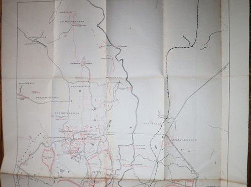 1926 Plan of Anuradhapura and Environs Shewing Ancient Ruins Scarce Map Ceylon - Picture 10 of 12