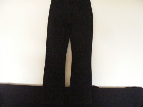 Ladies Not Your Daughter Black Jeans UK Size 6 ? (27" Waist) With Sparkle Seams