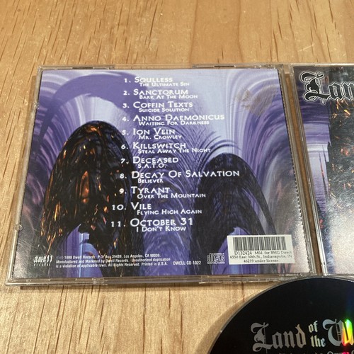 Land Of The Wizard Tribute To Ozzy Osbourne CD deceased ion vein coffin texts - Picture 3 of 5