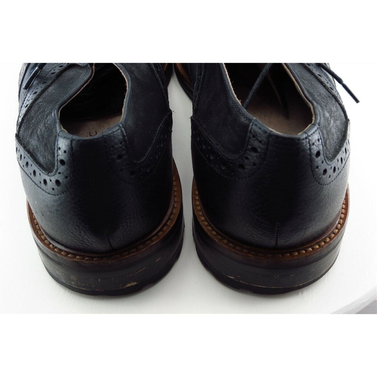 Banana Republic Shoes Size 11 M Black Wingtip Oxfords