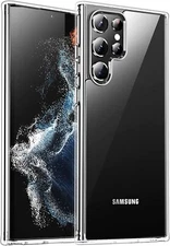 Galaxy S22 ULTRA 6.8" CASE Thin Clear Cover + Waterproof Pouch & Storage Bag