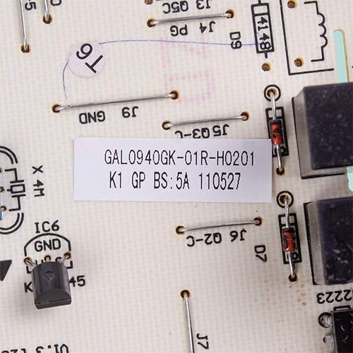 Air Conditioner Indoor Unit PCB GAL0940GK-01 Ver1.3 - Picture 2 of 4