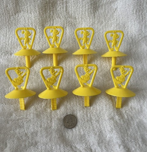Vintage Disney Popsicle Maker Mickey Mouse And Donald Duck Ice Pop Holders Only