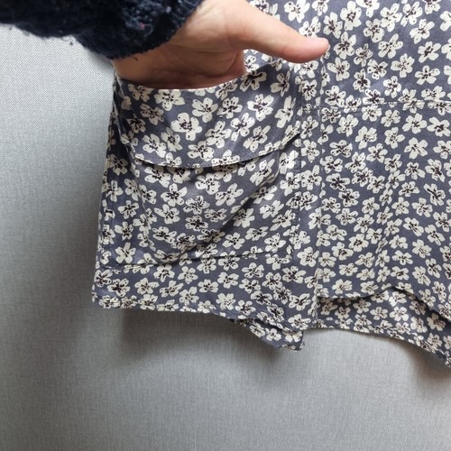 Masai Dress Womens Size 14 Shift Lagenlook Floral Ditsy Longsleeve Pockets - 第 4/9 張圖片
