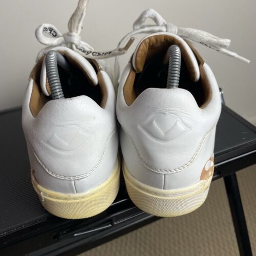See By Chloe Essie Sneakers Size 38 White Low Top Leather Shoes - Bild 18 von 20