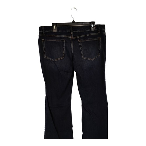 CAbi Jeans Women's Flare Low Rise Blue Denim Dark Wash Stretch Casual Blue - Picture 11 of 11