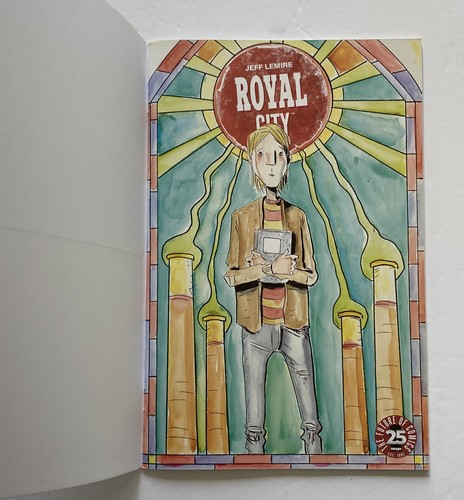 Royal City #1 Blank Sketch Variant (Image Comics, March 2017) 25th Anniversary - Picture 3 of 3