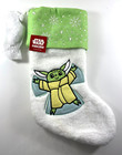 Disney Star Wars The Child Baby Yoda Mandalorian Snow Angel CHRISTMAS Stocking
