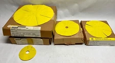 MISC LOT ~ SIA & Sancap DeLappe Profile Sanding Discs 3", 5" & 8" x 5/8 100 Grit
