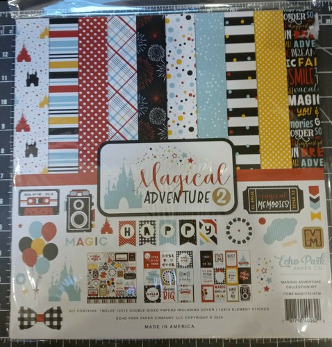 Echo Park Magical Adventure Collection Kit 2 Disney Castle Memories Mouse Dream - Picture 1 of 2