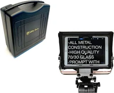 Video DSLR Camera Teleprompter Tablet iPad Glide Gear TMP 500 Hard Travel Case