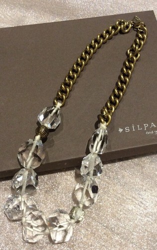 NEW ~ Silpada "Crystal Rocks" Necklace .925 Sterling Silver - Picture 2 of 12