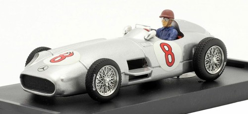 Brumm R072-CH Mercedes W196 1955 - Juan Manuel Fangio Campione del Mondo Scala 1/43 - Foto 4 di 4