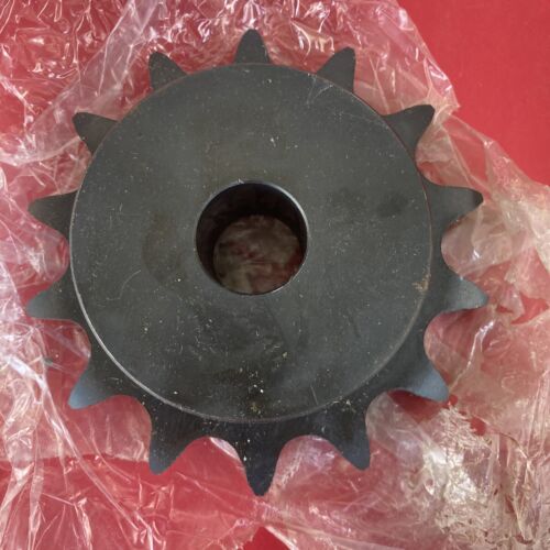 Piñón AMEC Genuino Stock Diámetro 1" ID 80B14H 14 Dientes Acero - Imagen 2 de 3