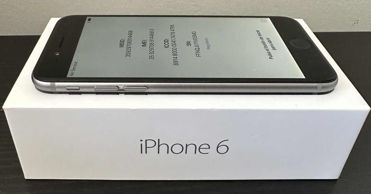 Apple iPhone 6 - 64GB - Space Gray (Verizon) A1549 (CDMA +