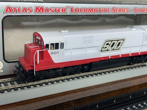 SOO LINE U30C SPEED LETTERS LOW HOOD DC/DCC Ready " MASTER SILVER " HO Scale NEW - Picture 10 of 22