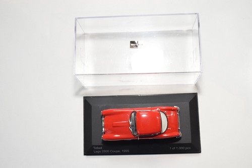 A56 1:43 WHITEBOX WHITE BOX WB086 TALBOT LAGO 2500 COUPE 1955 RED MIB - Foto 8 di 13