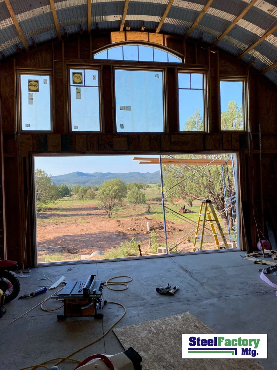 S30x50x17 Steel Factory Mfg Prefab Metal Building Custom Home Open 