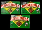 Lot of (3) Unopened 1989 Bowman Wax Packs Baseball Cards - Ken Griffey Jr Rookie
