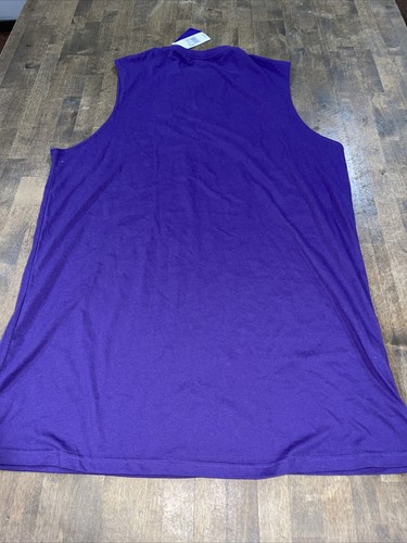 Isaac Morris Purple St Barts Sleeveless Cover up Tee Dress Size Medium - Picture 5 of 5