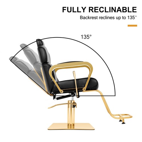 Artist Hand Pro Hydraulic Barber Chairs Hair Styling Salon Beauty Spa Equipments - Picture 195 of 284