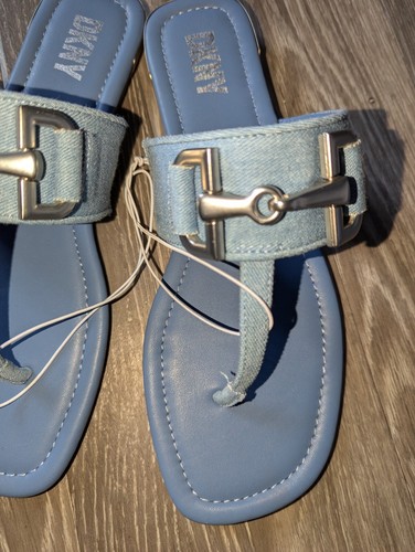 Sandali donna DKNY blu taglia 7,5 Eu 40,5 punta B nuovi bassi - Foto 2 di 12