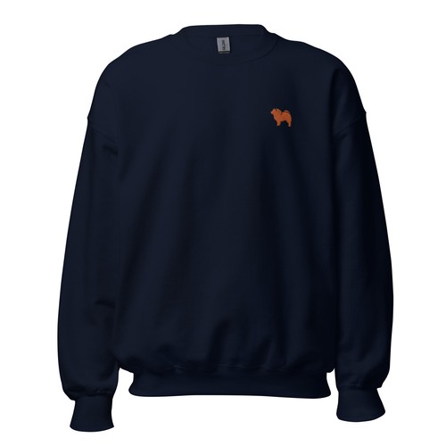 Chow Chow Dog Embroidered Unisex Sweatshirt Chow Chow Lover Gift Dog Mom Gift - Picture 3 of 15