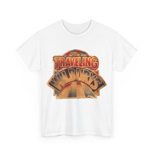 Traveling WIlburys Tshirt Roy orbison Tom Petty Vintage Unisex Heavy Cotton Tee - Picture 4 of 5