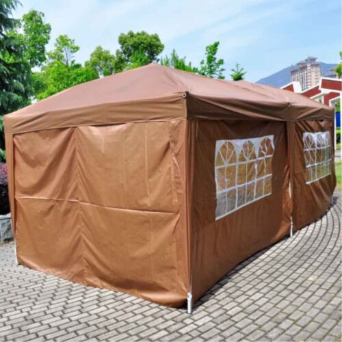 2PCS 10’ x 10’ Tent SIDEWALLS for Pop up Canopy Outdoor Side Panels w/window - Picture 2 of 8