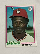 1978 Topps - Lou Brock #170