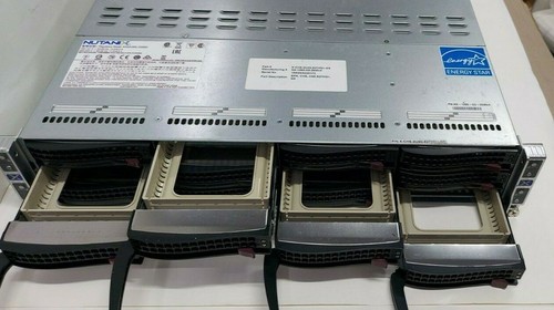 Nutanix NXS2U4NL12G500 Plateforme Serveur & Stockage Châssis NX 1265 G5 2640 N - Afbeelding 3 van 4