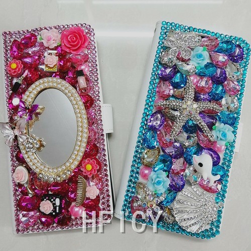 for Galaxy A16 A14 A15 A35 S23+ S24 FE S25 Ultra Case Bling Wallet Leather Cover - Picture 7 of 21
