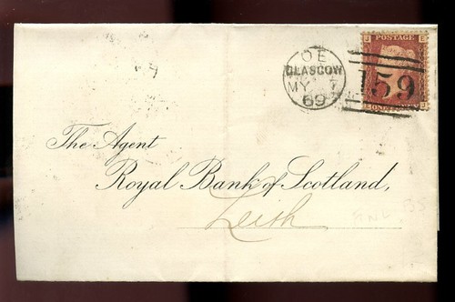 GB QV Penny Reds Covers Envelopes SCOTLAND Postmarks ...Priced Individually - Picture 16 of 21