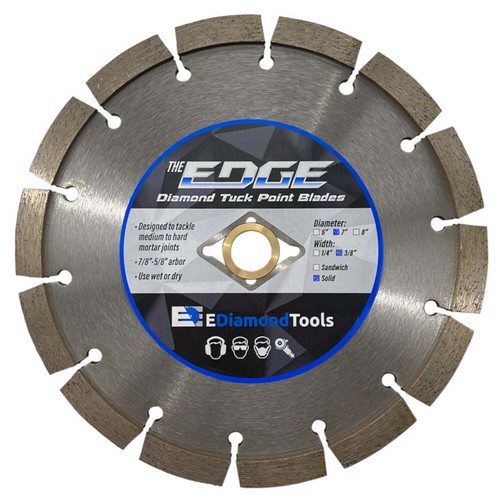 Diamond Tuck Point Blades For Mortar, Single Blade, 10mm Segment Height, Wet/Dry - Picture 29 of 37