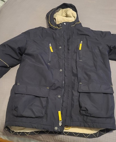 Lands End Kids 3-in-1 Grow Along Jacket Hooded Liner Boys Large (14-16) - Foto 1 di 16