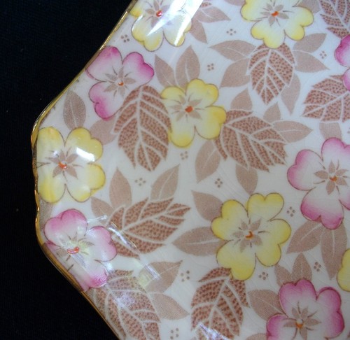 ROYAL WINTON GRIMWADES- CLYDE PINK #5637 (c1934+) TRAY 10 1/4" RARE! EXCELLENT! - Picture 8 of 12