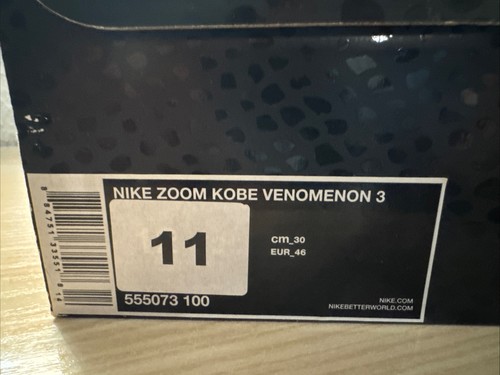 NIKE ZOOM KOBE VENOMENON 3 WHITE PURPLE Size 12US 46EU - Bild 8 von 8